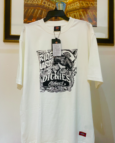 TEE DICKIES WHITE 003