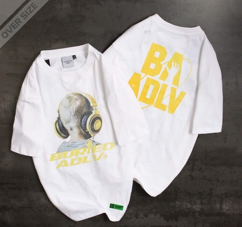 ÁO ADLV x BURIED ALIVE WHITE