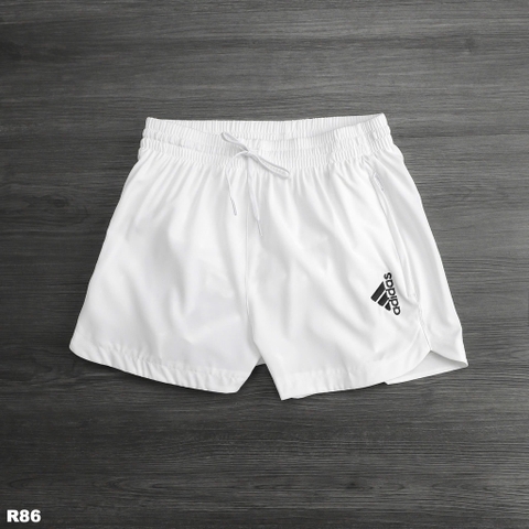 QUẦN SHORT ADIDAS WHITE R86