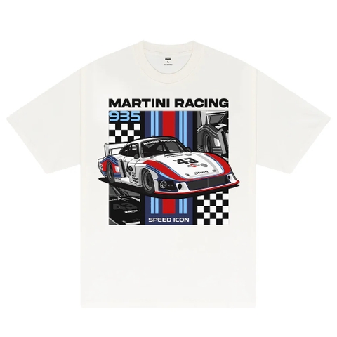Áo Porsche 935 Martini Racing White