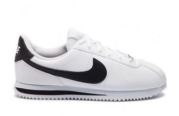 NIKE CORTEZ WHITE BLACK