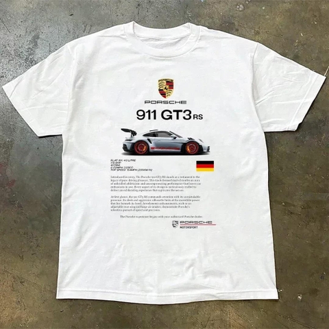 ÁO PORSCHE 911 GT3 RS WHITE