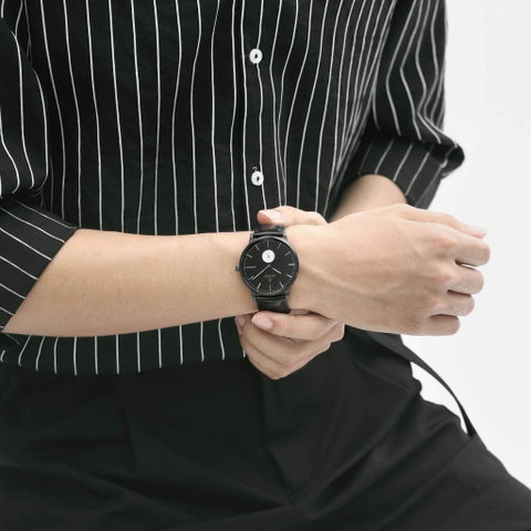Casio MTP-V004GL-9AUDF – Nam – Quartz (Pin) – Dây Da