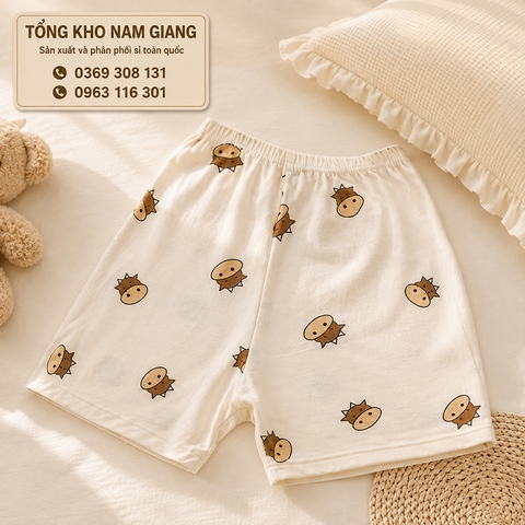 Quần đùi sơ sinh thun lạnh VTkids VTQ2