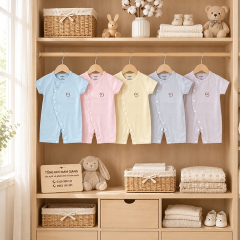 Body sơ sinh cộc tay petit VTKids VTBODY17