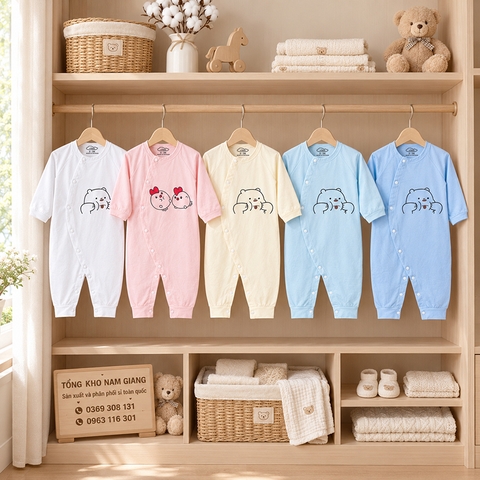 Body dài tay thun lạnh VTKids VTBODY10