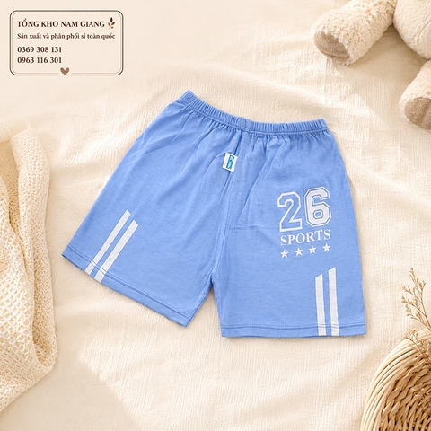 Quần đùi sơ sinh thun lạnh VTkids VTQ8