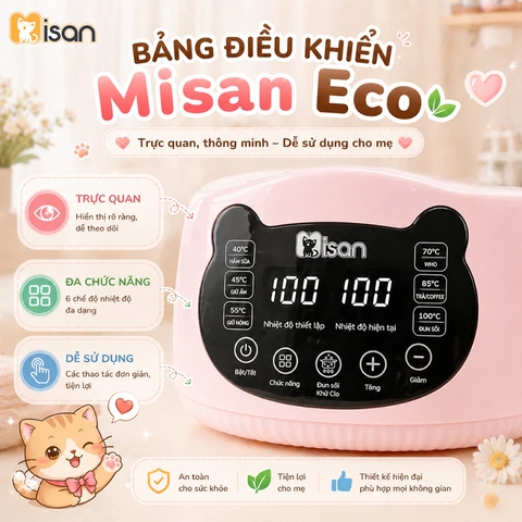Bình đun nước thông minh Misan