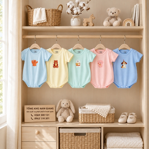 Body chíp cộc tay thun lạnh VTKids VTBODY3