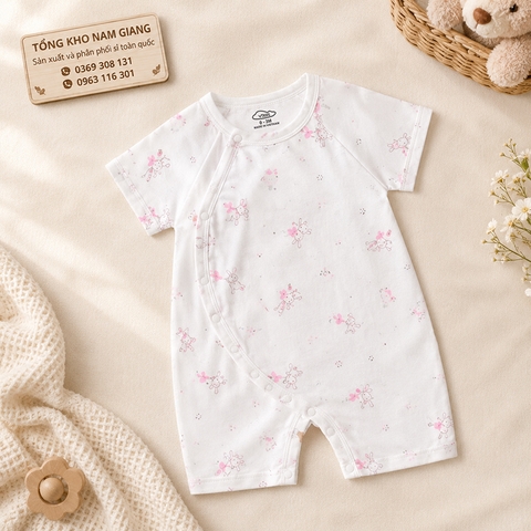 Body sơ sinh cộc tay thun lạnh VTKids VTBODY19