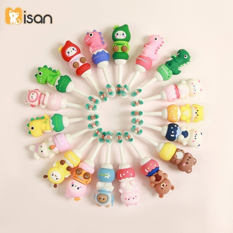Bàn chải đánh răng Misan lông tơ hình thú