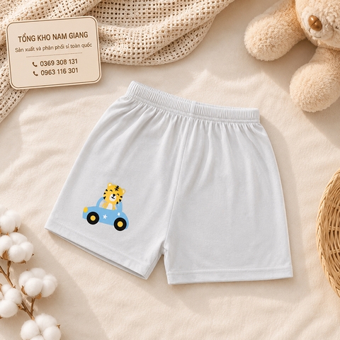 Quần đùi sơ sinh thun lạnh VTkids VTQ6