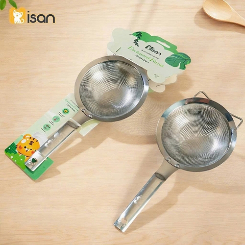 Rây lọc cháo inox 304 nguyên khối Misan