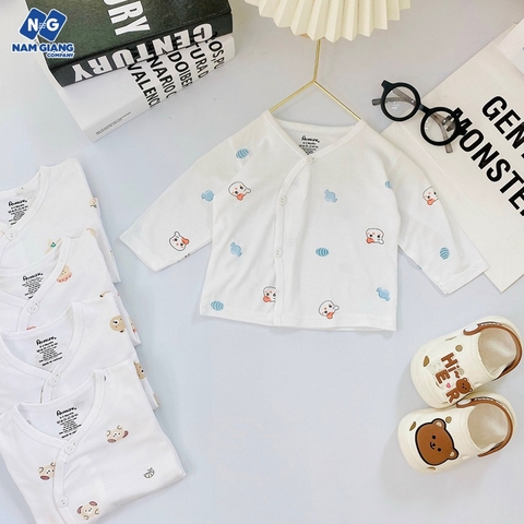 Áo dài sơ sinh thun lạnh Avarler A1