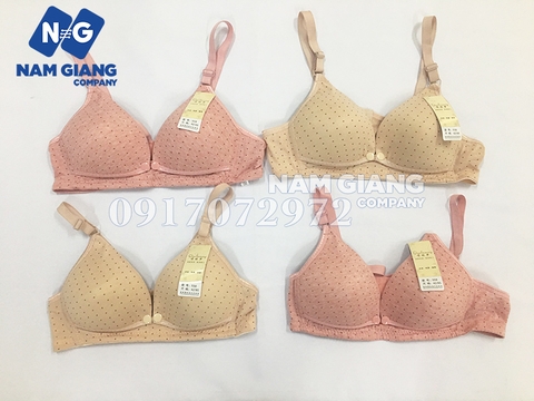 Áo ngực cho con bú chấm bi có đệm