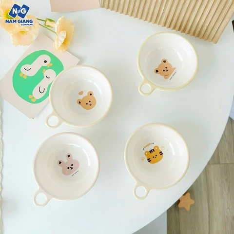 Bát ăn dặm phíp KICHI xỏ ngón M364