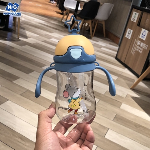 Bình tập uống nước hình sao cho bé