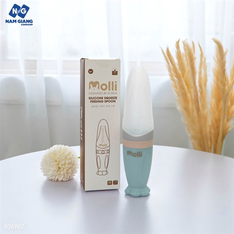 Bình thìa silicon MOLLI ăn dặm