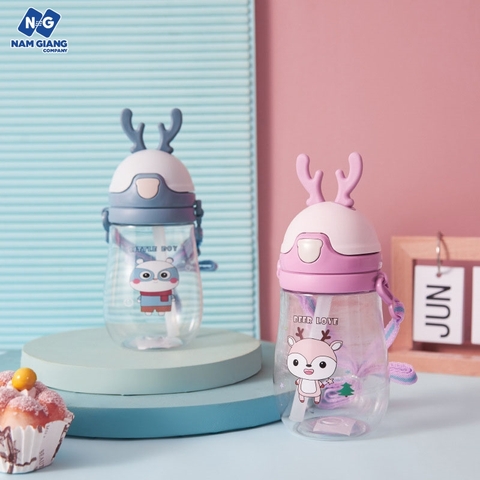 Bình uống nước hình hươu 500ml