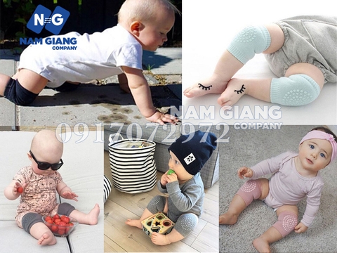 Bịt gối tập bò bảo vệ đầu gối cho bé