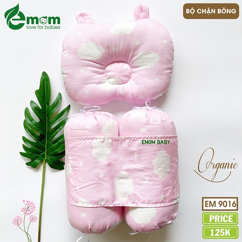 Bộ chặn bông EMOM in hình