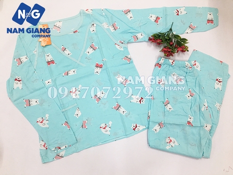 Bộ sau sinh lanh mở nắp cho con bú