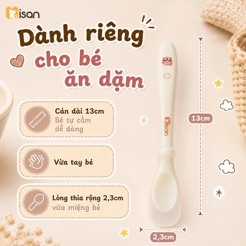 Thìa mềm silicon Misan