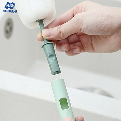 Cọ bình sữa mút xốp