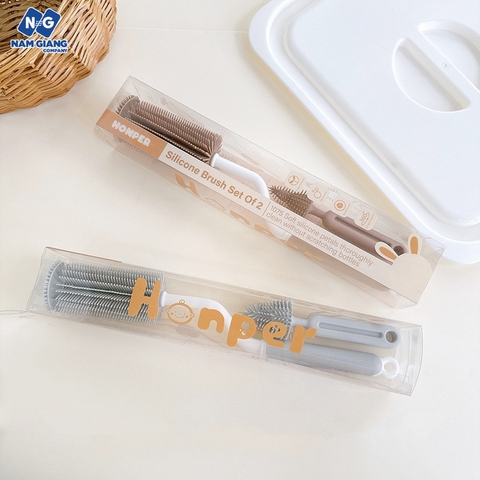 Cọ bình sữa silicon HONPER 2 chi tiết