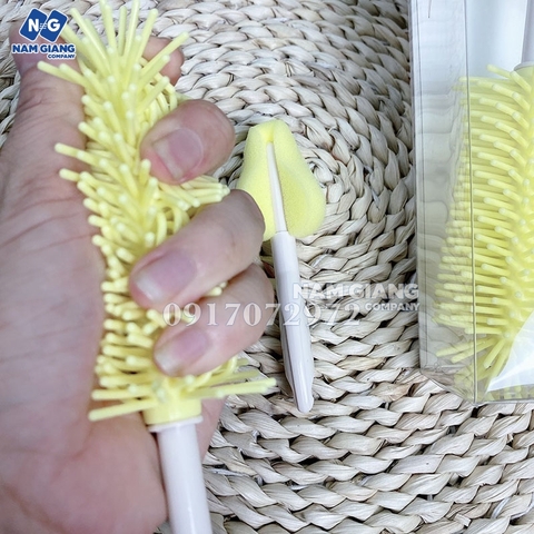 Cọ bình sữa silicon Moonship