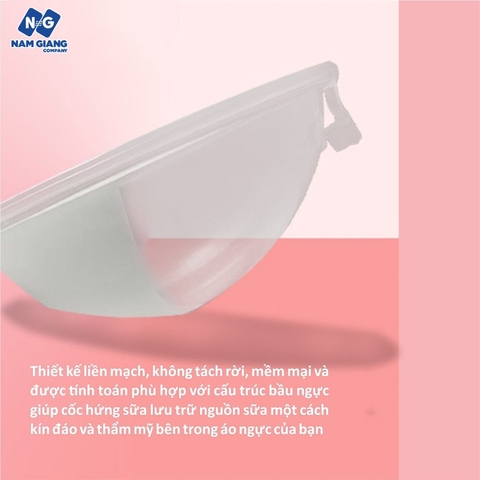 Cốc hứng sữa silicon kichi (Sét 2C)