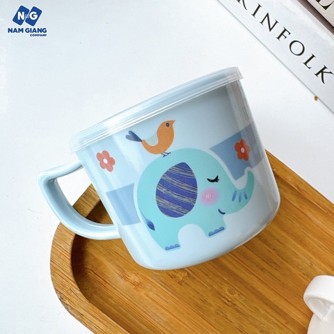 Cốc uống nước HONPER 350ml có nắp