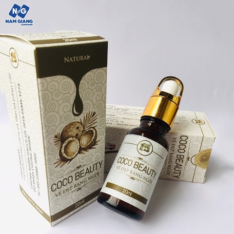 Dầu dừa chống rạn da cho mẹ COCO BEAUTY 20ml