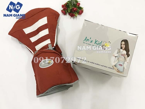 Địu ngồi AN KIDS cho bé