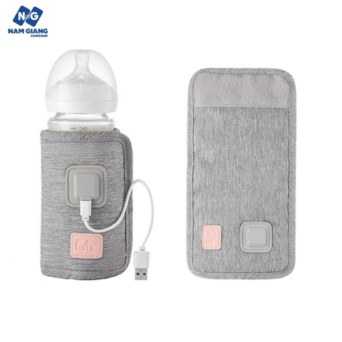Hâm sữa cổng USB du lịch Fatzbaby Ready