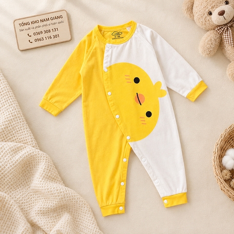 Body sơ sinh dài tay thun lạnh VTKids VTBODY11