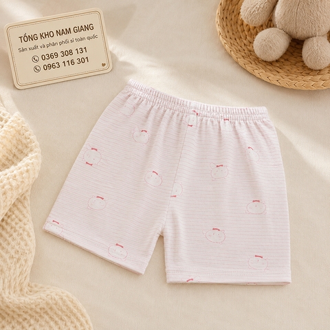 Quần đùi sơ sinh thun lạnh VTkids VTQ3