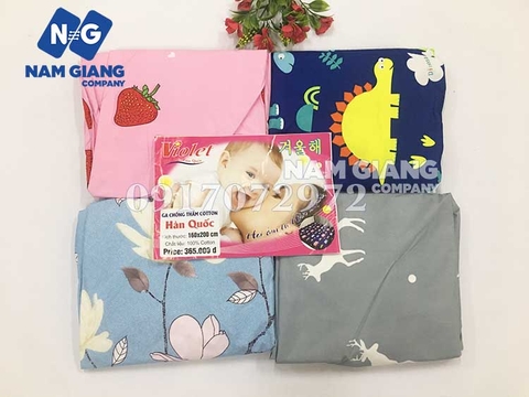 Ga chống thấm cotton violet (1m6x2m)