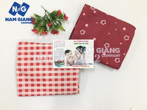 Ga chống thấm trẻ em in hình (1m6 x2mx10cm)