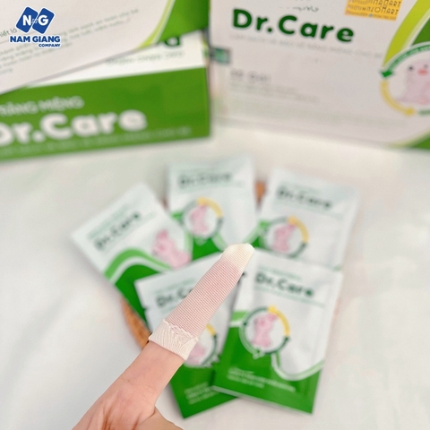Gạc rơ lưỡi vệ sinh răng miệng Dr Care