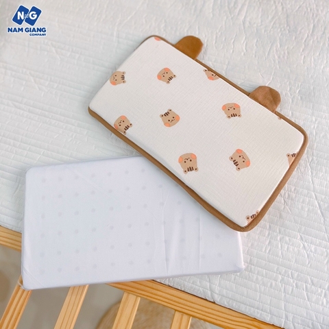 Gối cao su non cho bé boona