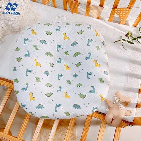 Gối chống trào ngược BOONA trần bông