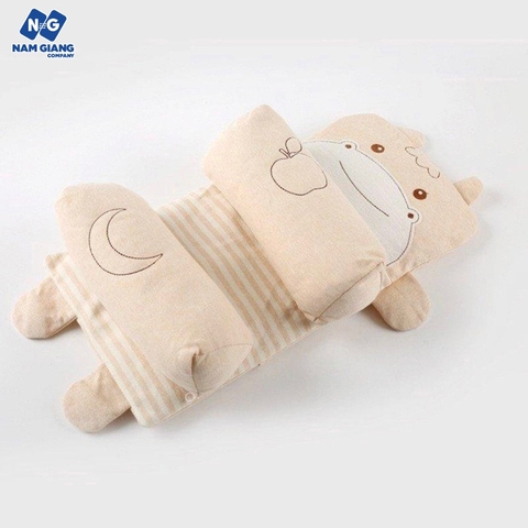 Gối định hình hình thú kèm chặn bông