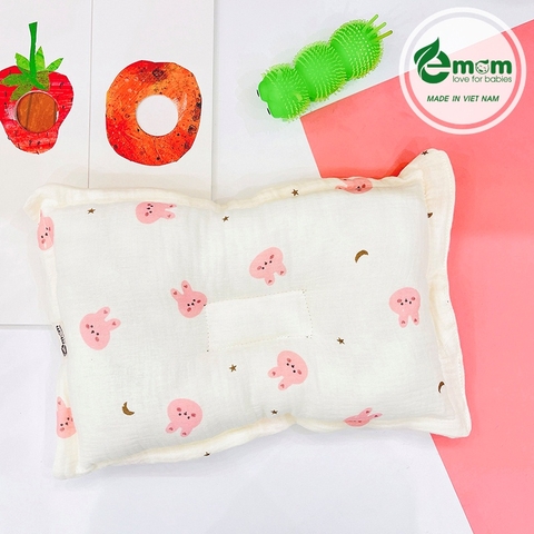 Gối lõm muslin EMOM BEAUTY