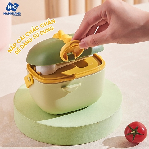Hộp đựng sữa bột, đồ ăn khô cho bé