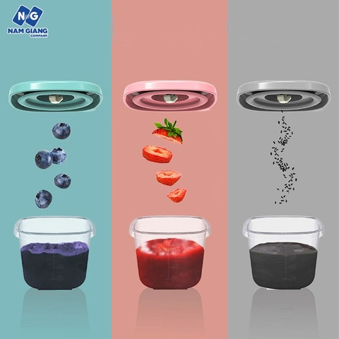 Hộp trữ đông đồ ăn dặm MISUTA 120ml (Sét 4)