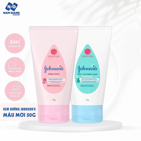 Kem dưỡng da johnson baby 50g