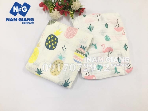 Khăn tắm ADEN in hình