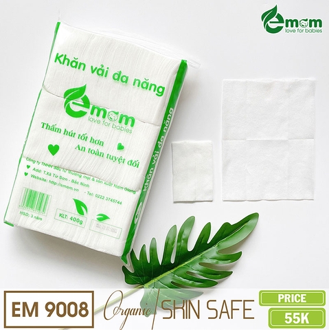 Khăn vải khô đa năng EMOM 400 Gram