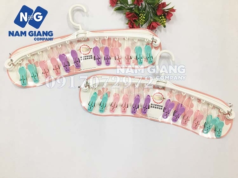 Móc phơi gấp gọn 12 kẹp 8730